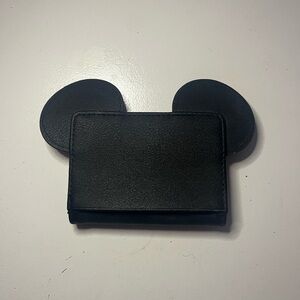 Black Mickey Mouse Ears Wallet